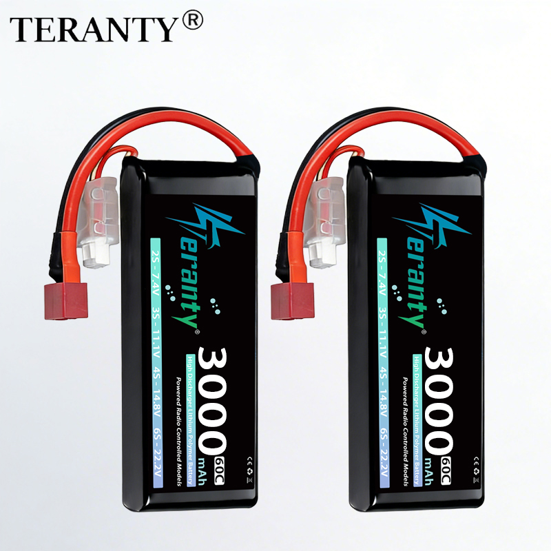 Drone Battery - Batterie Lipo TERANTY 2S 3000mAh 7.4V
