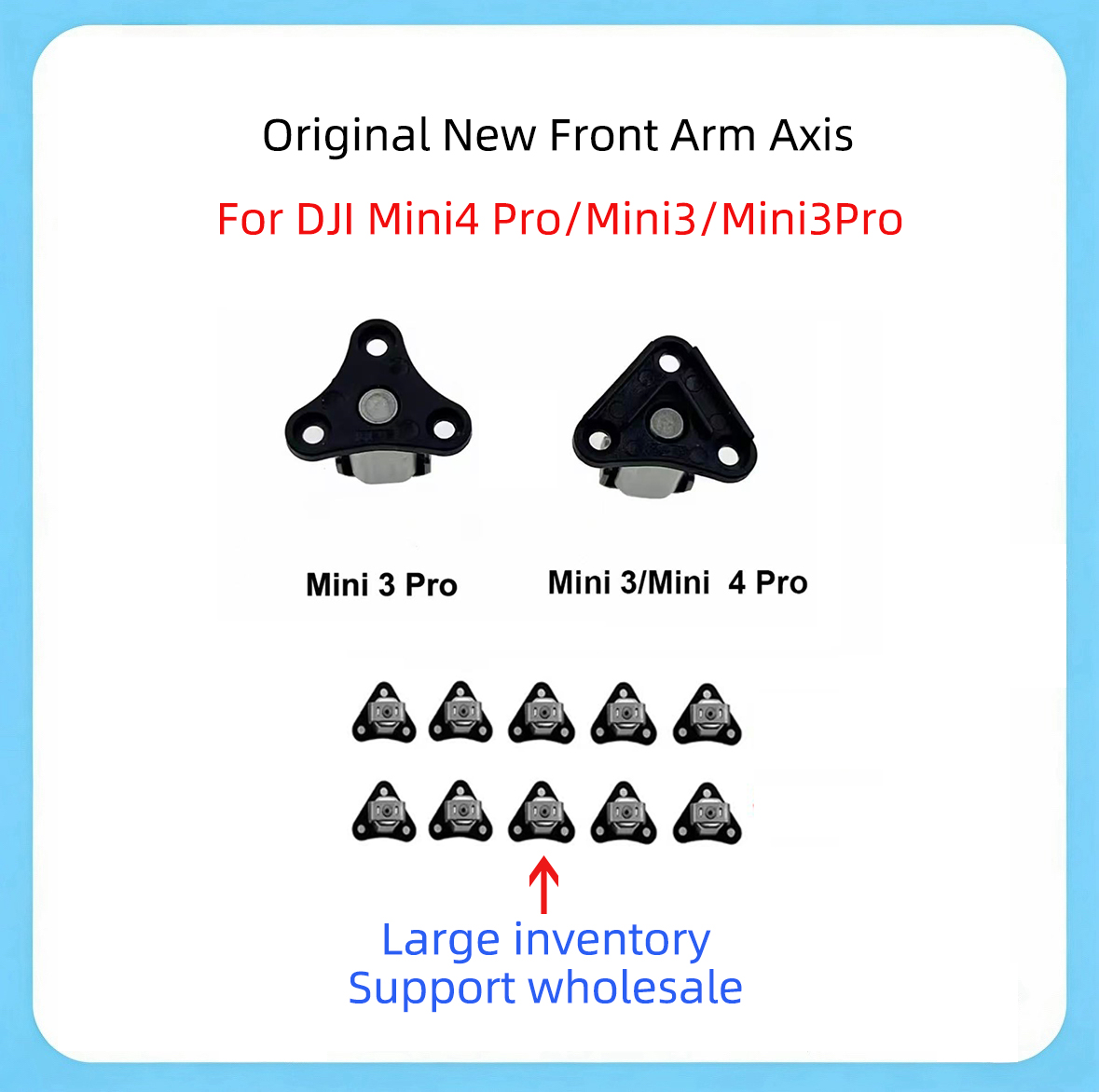 Drone Arm - Nouvel axe avant d'origine pour DJI