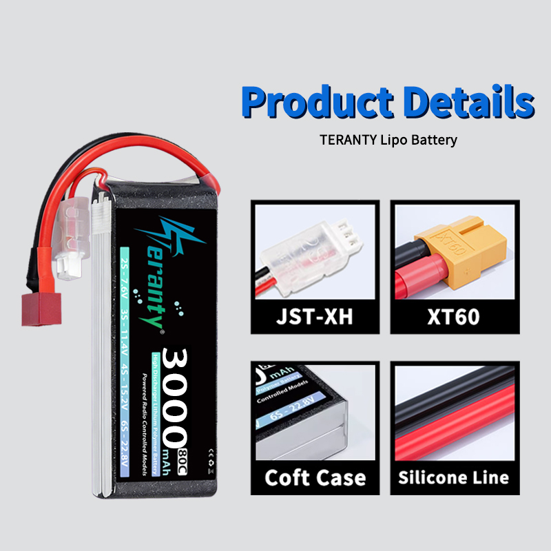 Batterie Lipo TERANTY 2S 3000m - Drone Battery avis et prix