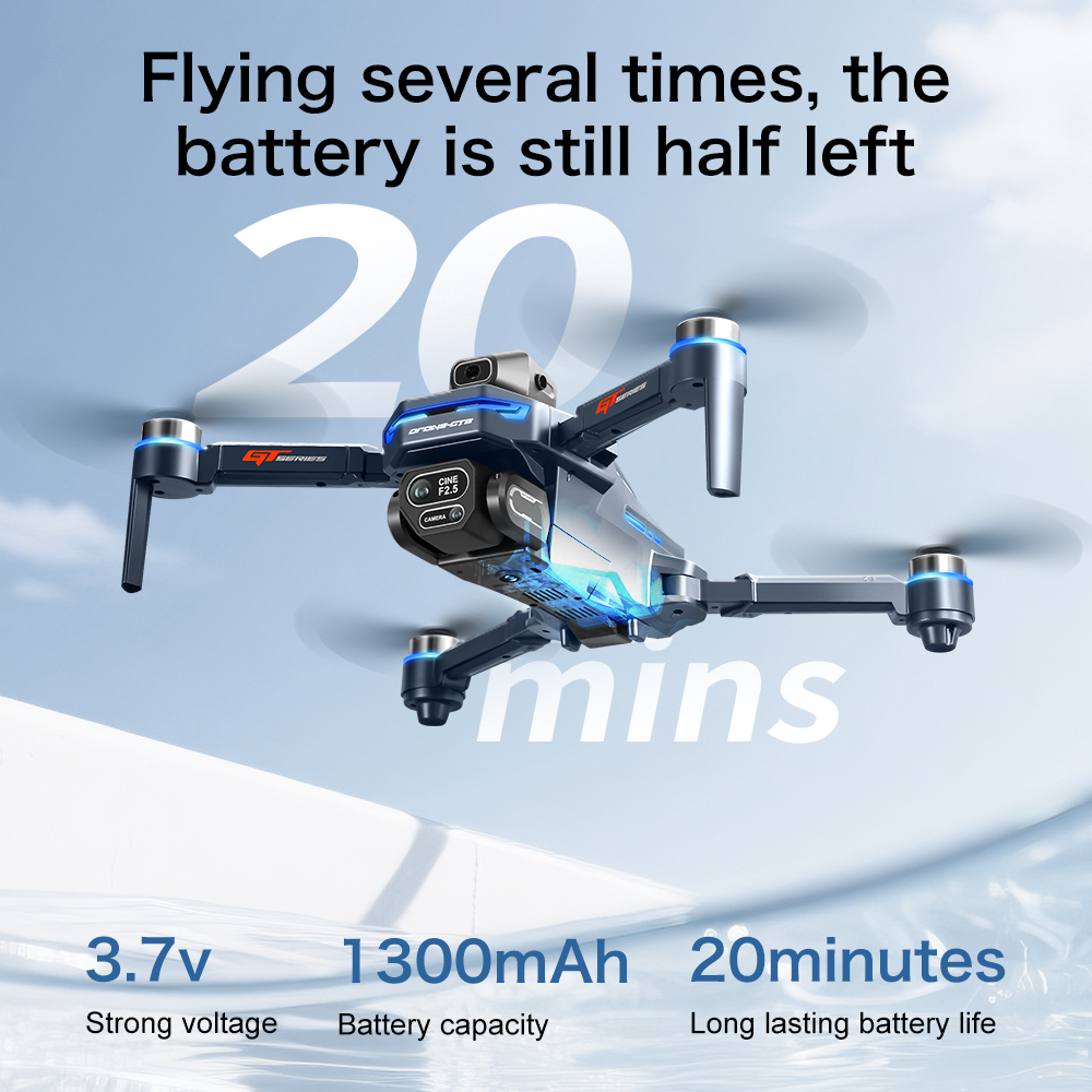 Drone pliable Lenovo GT8 8K HD - Drone Gps Mount avis et prix