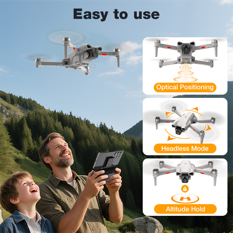 NOUVEAU Drone L017 Pro Brushle - Drone Gps Mount avis et prix