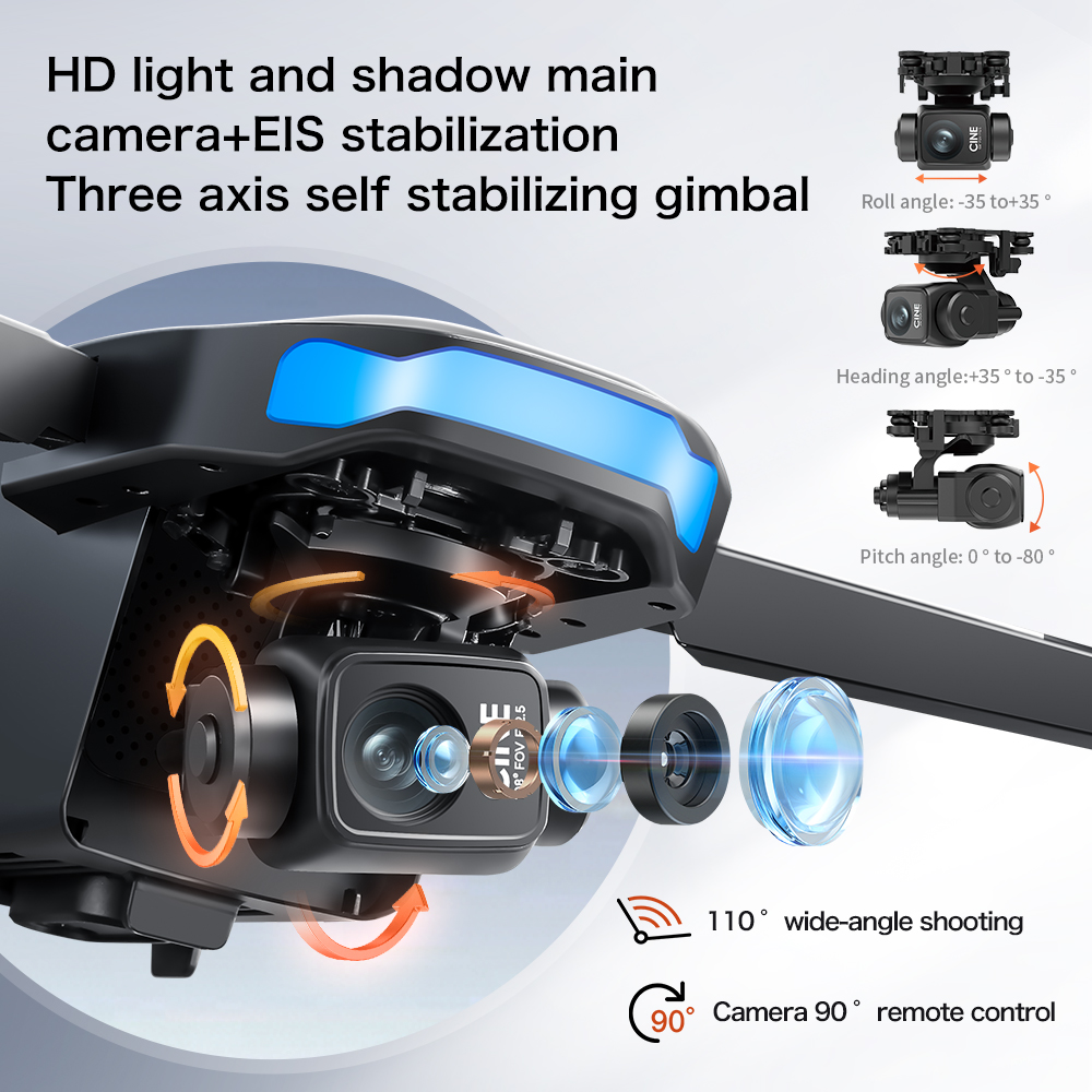 Nouveau drone S-X1 MAX GPS 8K  - Drone Gps Mount avis et prix