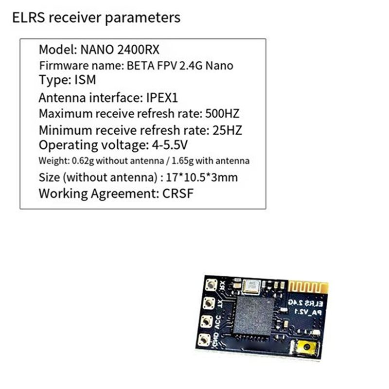 Récepteur ELRS 2.4Ghz CYGJ-10P - Drone Antenna avis et prix
